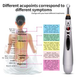 Other Beauty Equipment Electronic Acupuncture Pen Electric Meridians Laser Therapy Heal Massage Meridian Energy Relief Pain Tools