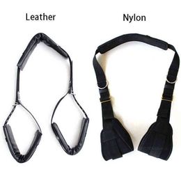 Nxy Adult Toys Erotic Bdsm Sex Swing Plush Bondage Restraints Open Leg Spreader Couple Flirting Handcuffs Fetish Sm Game Women Toys 1211