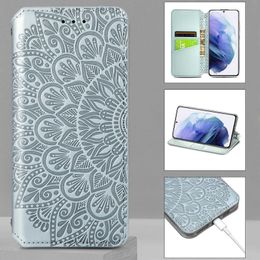 Phone Cases Suitable for Samsung GALAXY M01/02/10/11/20/21/21s/30/30s/31/31s/32/40/40s/60s/80s Exquisite Flowers Relief Cover