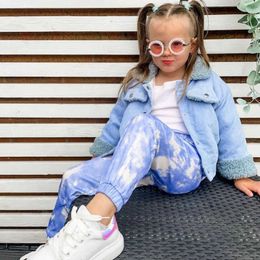 Baby Girl Boy Corduroy Jacket Infant Toddler Child Coat Autumn Spring Winter Warm Thick Kid Outwear Baby Clothes 1-7Y H0909