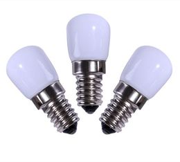 10pcs 미니 E14 E12 COB LED 라이트 블루 2835 SMD LED 전구 냉장고 냉장고 냉동고 재봉틀 홈 조명에 대 한 전구 유리 램프