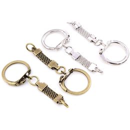 60x24mm 10pcs/lot Key Ring Key Chain Rhodium Bronze Colours Plated Lobster Clasps Keychain Keyrings