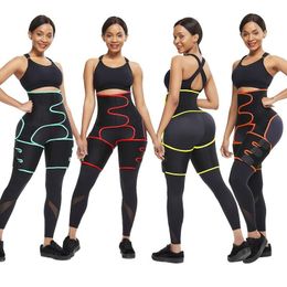 Women's Shapers Waist And Thigh Trimmer Neoprene Thermo Trainer Leg Shaper Corset Weight Loss Slimmer Fat Burning Sweat Sauna Workout