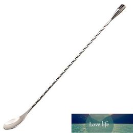 30cm (12Inches) Stainless Steel Cocktail Spoon Mixing Spoon, Spiral Pattern Bar Cocktail Shaker Spoon Factory price expert design Quality Latest Style Original