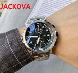 mens multi functional famous designer watches 42mm full fine stainless steel wristwatches sapphire luminous Wristwatch Bracelet Montre de Luxe