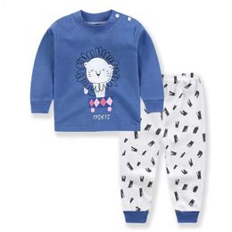 Baby Boy Clothes Infant Clothes Set Kids Girl Clothing Set Long Sleeve t Shirt+pants 2pcs Suit Toddler Girl Outfit Autumn Pyjama G1023