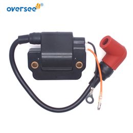 6E5-85570-11 6E5-85570-00 Ignition Coil For Yamaha Outboard Parts 115HP 2 Stroke 3 CYL inclued the spark plug cap