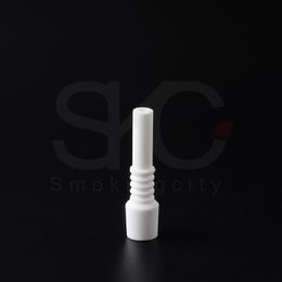 Food Grade 10mm 14mm 18mm Ceramic Nail Tip Smoke Male only NC Kits for Glass Bong Water Pipes