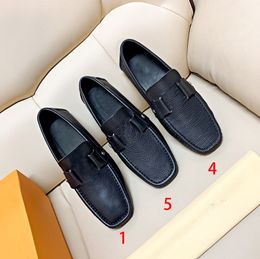 Erkekler LVXNBA Loafer'lar Tuval Sırlı Buzağı Deri Elbise Ayakkabı En Kaliteli Baskı Çiçekler Moccasins El-Dikişli Vampula Parti Düğün Ayakkabı 306