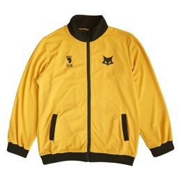 Haikyuu!! MSBY Team Jackets 3D Printing Fall Winter Baseball Jacket Stand collar jacket Men/Women Hip Hop Jacket Zipper 210728