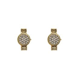 Stud POTCET Korea 2021 Fashion Trend Women's Watch Temperament Earrings Geometric Retro Jewellery