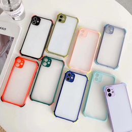 Armour Shockproof Matte Hard PC Back Cases For Iphone 12 11 Pro XR X XS MAX 6 7 8 Plus 6S Samsung NOTE 20 S20 M31 A50 A31 A51 A71 Case