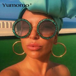 Oversized Crystal Sunglasses Women Square sunglasses Bling Rhinestone Sun glasses for Woman Luxury Fashion Shade 659786448111