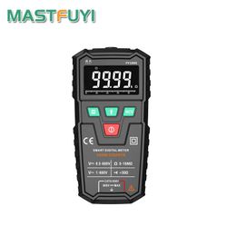 Multimeters FUYI Mini Intelligent Automatic Multimeter Digital 9999 Analog Tester True RMS High Precision NCV