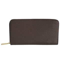 Fashion Black Embossing Wallet Women Clutch Lady Ladies Long Wallet PU Leather Single Zipper Wallets Classical Coin Purse Card Hol248t