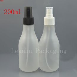 200ml frosted natural with Aluminium Cap,Cosmetic Container,Used For Essential Oils,Travel Shampoo, Plastic Bottle,Shower Gelgood qty