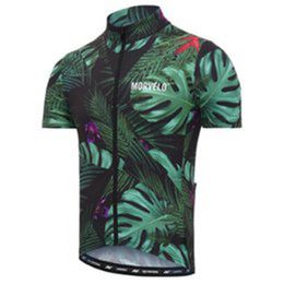 Morvelo Pro team Men's Breathable Cycling Short Sleeves jersey Road Racing Shirts Riding Bicycle Tops Outdoor Sports Maillot S21042363