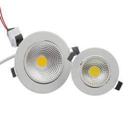 Downlights Super Bright Dimmable Led Downlight COB Spot Light 5w 7w 9w 12w Recessed Lights Bulbs Indoor Lighting