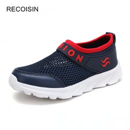 RECOISIN Summer Lightweight Kids Shoes Breathable Mesh Casual Sport Children Boys Sneakers Baby Girl Shoes 211022