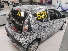 Premium Black White Camouflage Vinyl Film Wrap Sticker Air Bubble Free Self Adhesive Vehicle Car Body Wrapping Foil