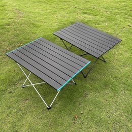 Camp Furniture High Quality Aluminum Alloy Portable Ultralight Folding Camping Table Foldable Outdoor Dining Desk For Family Party Picnic BB