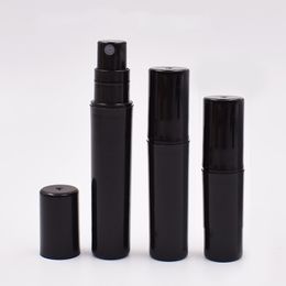 100Pcs 2ml 3ml 4ml 5ml Empty Perfume Mist Black Spray Plastic Bottle Sample Pen Bottle Small Atomizer Sprayer Vial Container