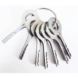 HU66 Lock Pick Set HU 66 for VW 7PCS/lot Quick Open Tool for Volkswagen Car Door Opener Locksmith Tools