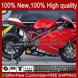 ducati 749 NZ - Motorcycle Bodywork For DUCATI 749S 999S 749 999 Stock red 2003 2004 2005 2006 Body Kit 27No.98 749-999 749 999 S R 03 04 05 06 Cowling 749R 999R 2003-2006 OEM Fairing