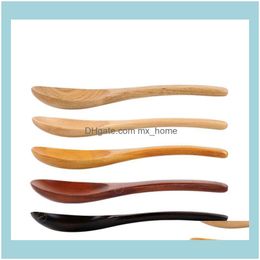 Flatware Kitchen, Dining Bar Home & Gardenwooden Breakfast Nice Soup Spoons Coffee Honey Tea Spoon Stirrer Kitchen Cooking Utensil Tool Teas