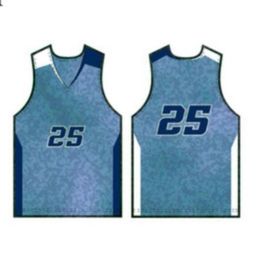 Basketball Jersey Men Stripe Short Sleeve Street Shirts Black White Blue Sport Shirt UBX9Z864