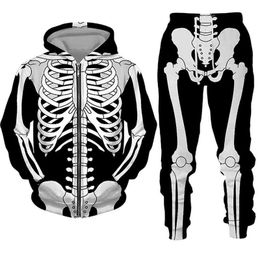 bedazzled skeleton moletom com capuz