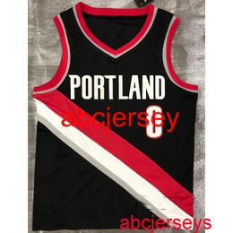 Men Women kids LILLARD ANTHONY McCOLLUM 0# 2021 black basketball jersey Embroidery New basketball Jerseys XS-5XL 6XL