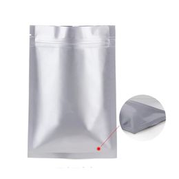 100pcs Aluminium Foil Bag Flat Heat Sealing Bags Storage Pouch for Food Coffee Tea Beans