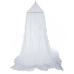 Round Baby Mosquito Net 60*250*900cm Dome Hanging Cotton Bed Canopy Curtain