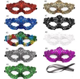 Lace Sexy Mask Women Eye Face-Mask Masquerade Masks Decorations Halloween Party-Masks Multi Colour SN5885