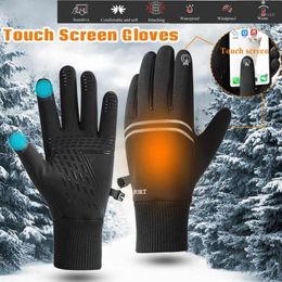 Ski Gloves Waterproof Winter Warm Windproof Outdoor Thicken Mittens Touch Screen Unisex Men Sports Cycling Glove