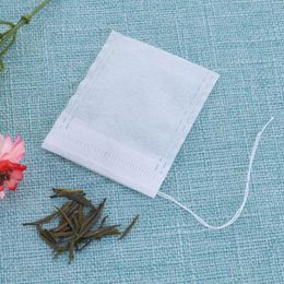 100pcs lot teabags 7x9 6x8 5 5 x 7cm empty scented tea bags food grade nonwoven fabric spice filters teabags