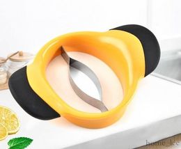 Kitchen Stainless Steel Fruit & Vegetable Tools Mango Slicer Large Cutter Blades with Non Slip Handles