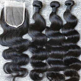 Hot Sell Hair Bundles Malaysian Brazilian Indian Peruvian Body Wave hair extension unprocessed human virgin hair weave Can Be Dyed Ombre