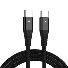 USB C to Type C Cables PD 60W Fast Charging Cord for S10 S20 Xiaomi LED Light Quick Charge 4.0 USBC USB-C Cable Wire Accessories