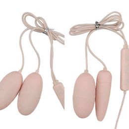 Nxy Double Vibrator for Female Remote Control Masturbation Massage Nipple s Usb Cheap Sex Toy Eroticos Shop 1215