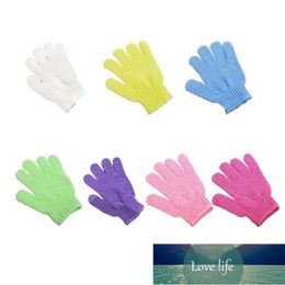 2PCS Shower Scrub Gloves Exfoliating Back Skid Resistance Body Massage Sponge Wash Skin Moisturizing Spa Bath Glove Scrubber