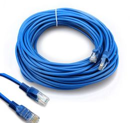 Blå Ethernet Internetkabel 1m 1,5m 2m 3m 5m för Cat5e Cat5 Network Patch Lan Cord PC Computer Modem Router