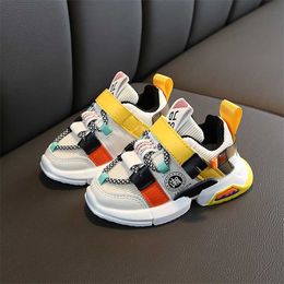 Arrivals Kids Shoes for Boys Baby Toddler Sneakers Fashion Boutique Breathable Little Children Girls Sports Size 21-30 220121