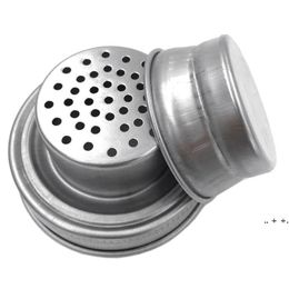 Jar Shaker Lids Stainless Steel cover for Regular Mouth Mason Canning Jars Rust Proof Cocktail Shaker Dry Rub Cocktail 70mm RRB11649