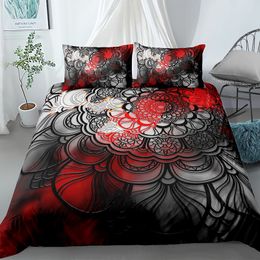 Hot Seller Mandala Bedding Set Duvet Cover Bohemian Bedspreads For Adults Bedclothes Bed Sets 2/3pcs 210319