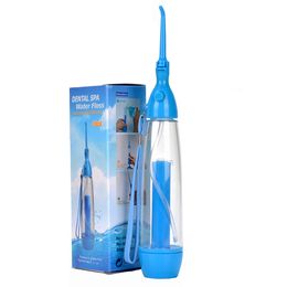 Portable Oral Irrigator Manual Inflatable water spray dental floss 2022 Dental Irrigator Water Flosser Nasal Showers Water Pick