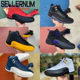 Jumpman Easter 12 12s Mens High Basketball Shoes Utility Low Cny OVO White Dark Concord Reverse Flu Game Ii Indigo Black University Gold