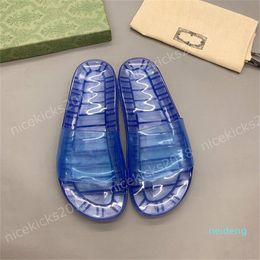 Mens Womens Slipper Laser Summer Sandals Beach Slides Popular Slippers Ladies Sandali Bathroom Candy Color Jelly Shoes Classic 569