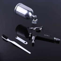 K-3 Professional Penumatic Airbrush Paint Spray Car Auto Furniture Painting Sprayer Gravity Feed Repair Tool 210719